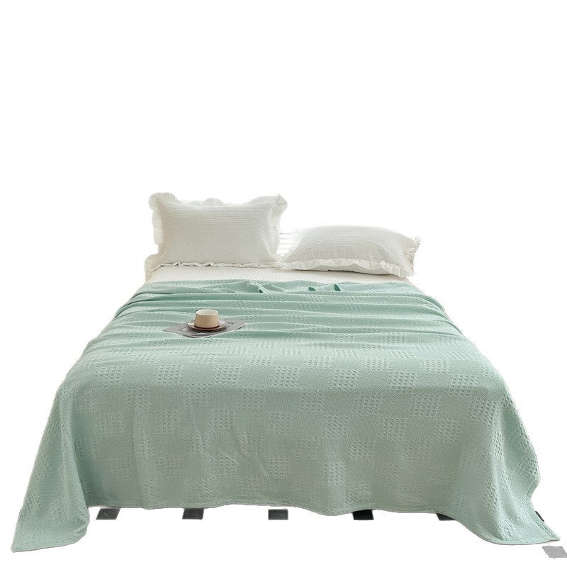 Textured Lightweight Throw Blanket