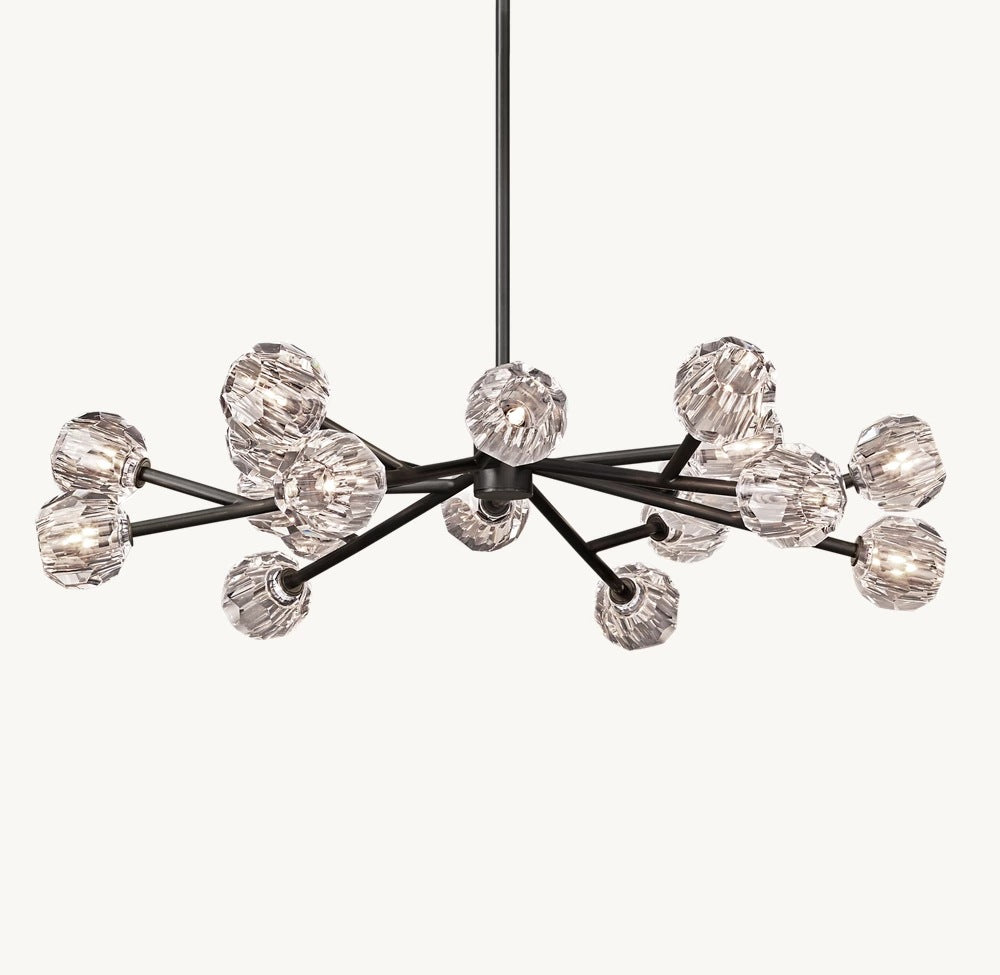 Modern Floral Chandelier