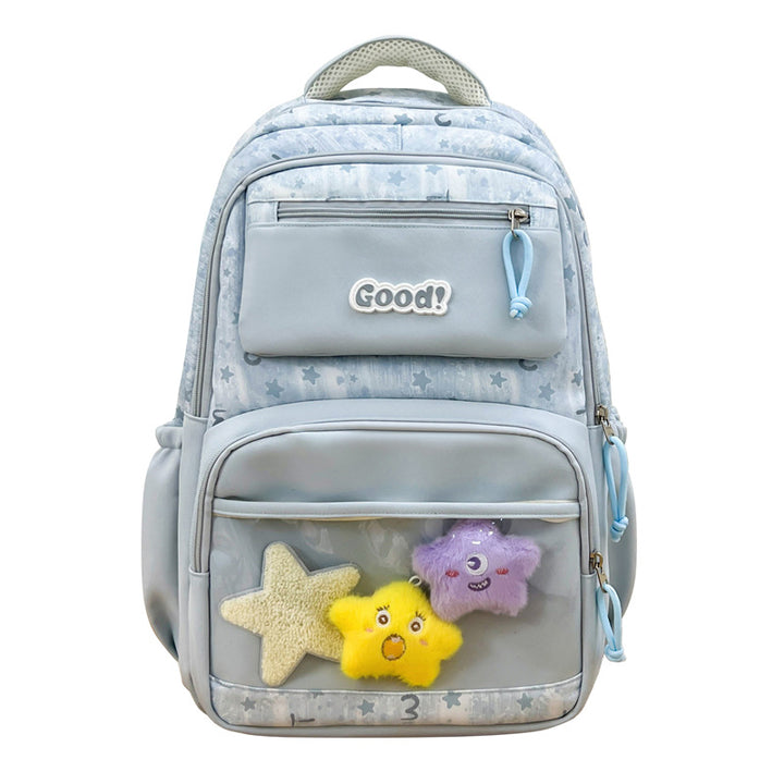 Children's Starry Print School Backpack kalsten