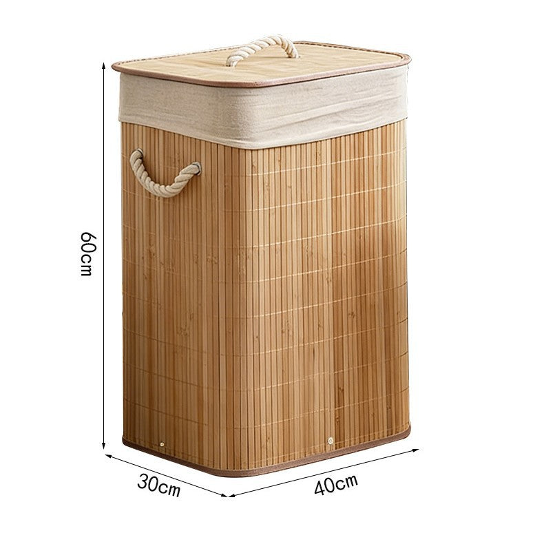 Laundry basket with lid and handle Kalsten