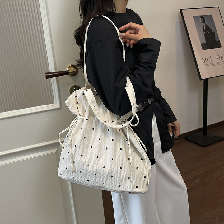 Elegant Drawstring Utility Tote