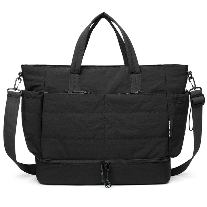 Multi-Compartment Travel Tote
