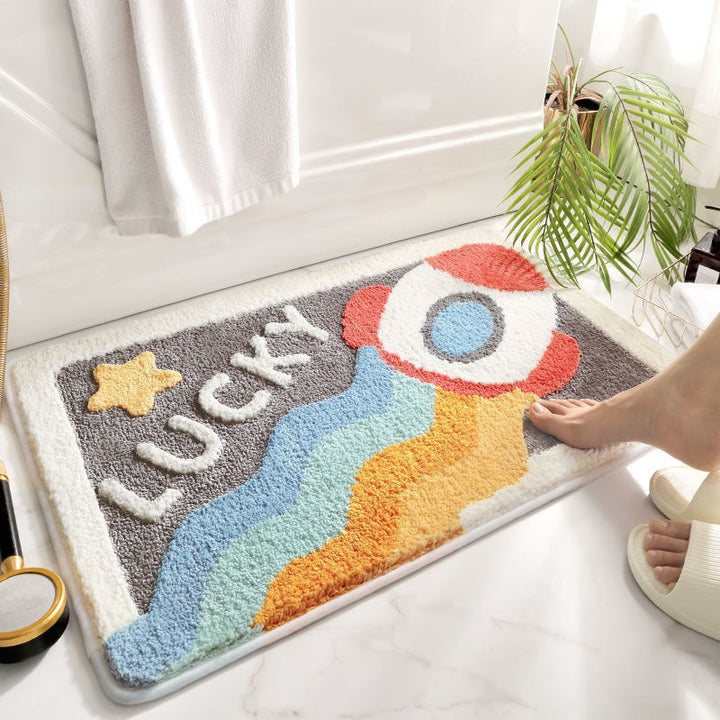 Fun Polar Bear Bath Mat Kalsten
