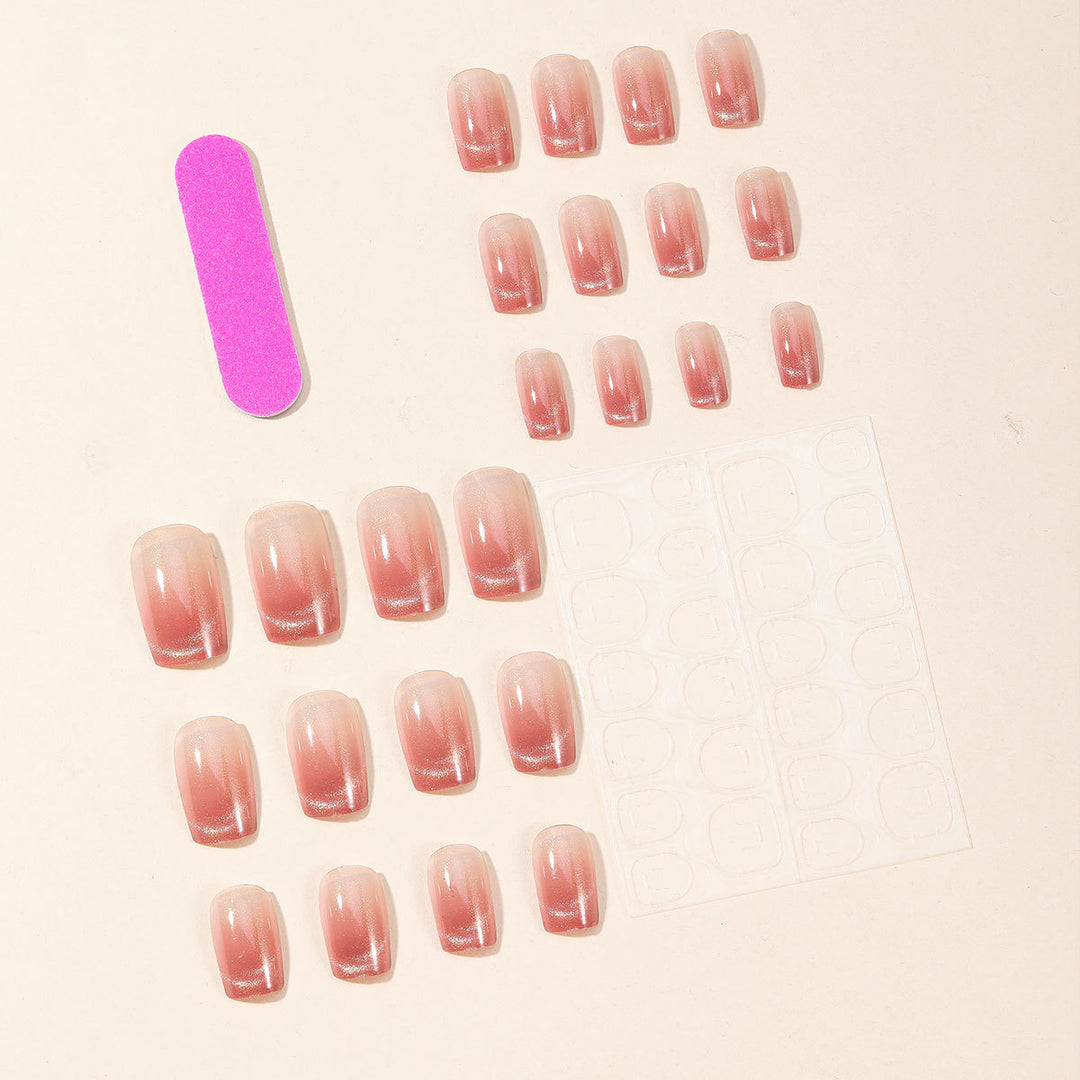 Glossy Ombre Nail Art Kalsten