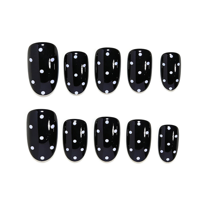 Polka Dot Press-On Nail Set Kalsten