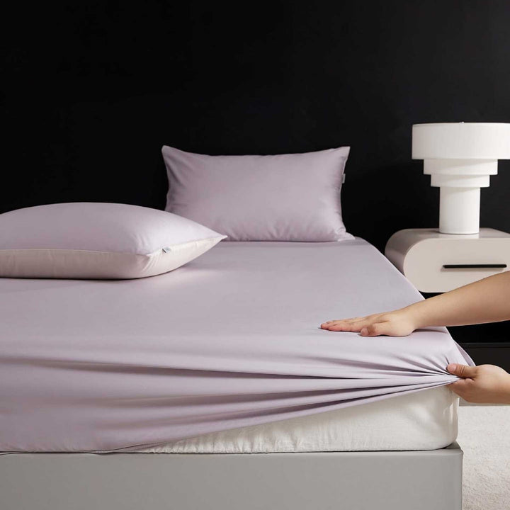 Reversible Premium Cotton Satin Bed Set with Silky Soft Finish