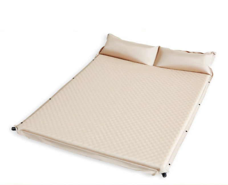 outdoor foldable camping and picnic mat with inflatable cushioned edge and waterproof base Kalsten