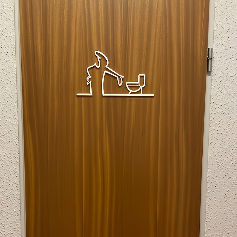 Funny Toilet Humor Wall Decor