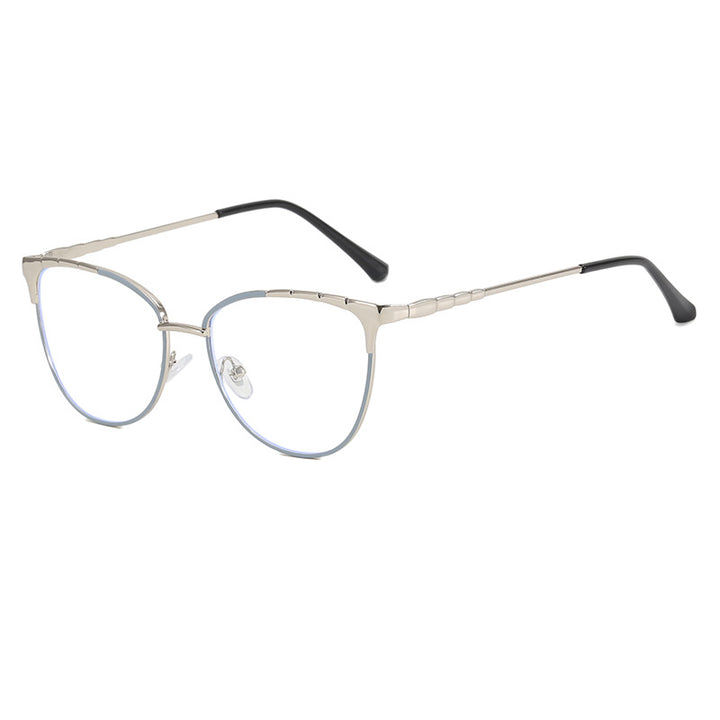 Ladies Cat-Eye Glasses with Fine Metal Accents Kalsten