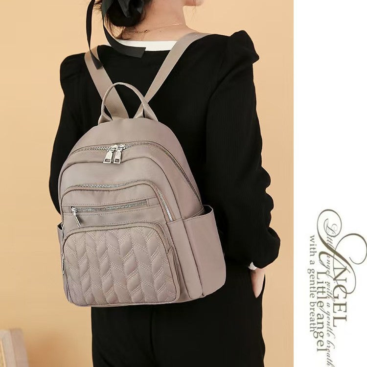 Stylish Quilted Backpack Kalsten