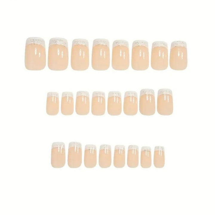 Classic French Tip Nail Art Kalsten