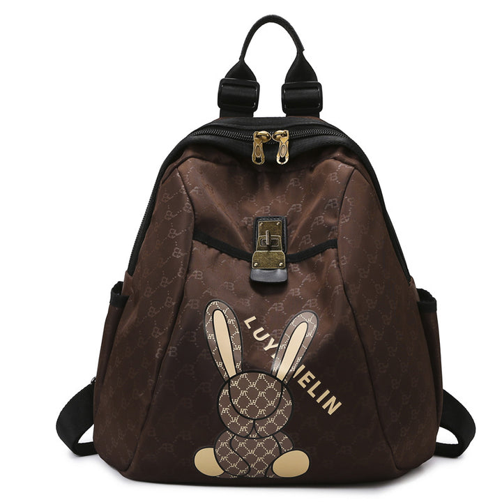 Cute Bunny Print Backpack Kalsten