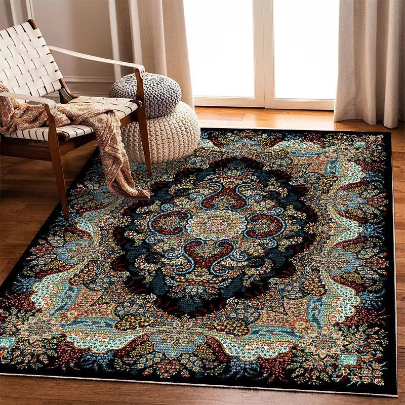 Vintage-Inspired Floral Area Rug