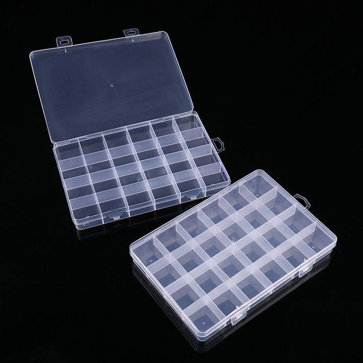 Multi-Compartment Clear Organizer Storage Box Kalsten