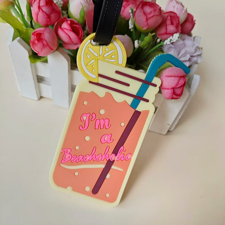 Unisex Luggage Tag in Playful Mermaid Design Kalsten