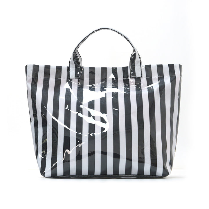 Beach bag with colorful check pattern and water-repellent coating Kalsten