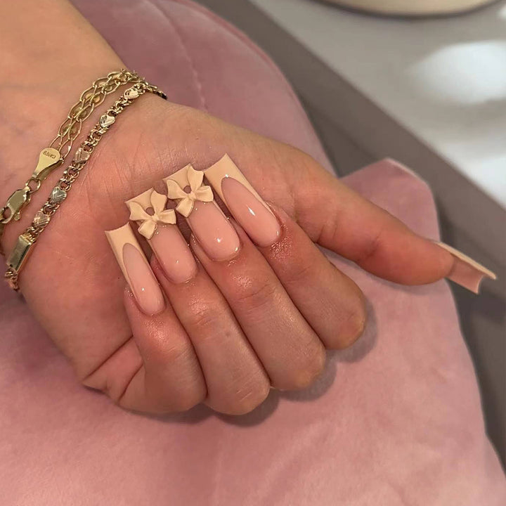 Decorative Long Stiletto Nail Art Extensions