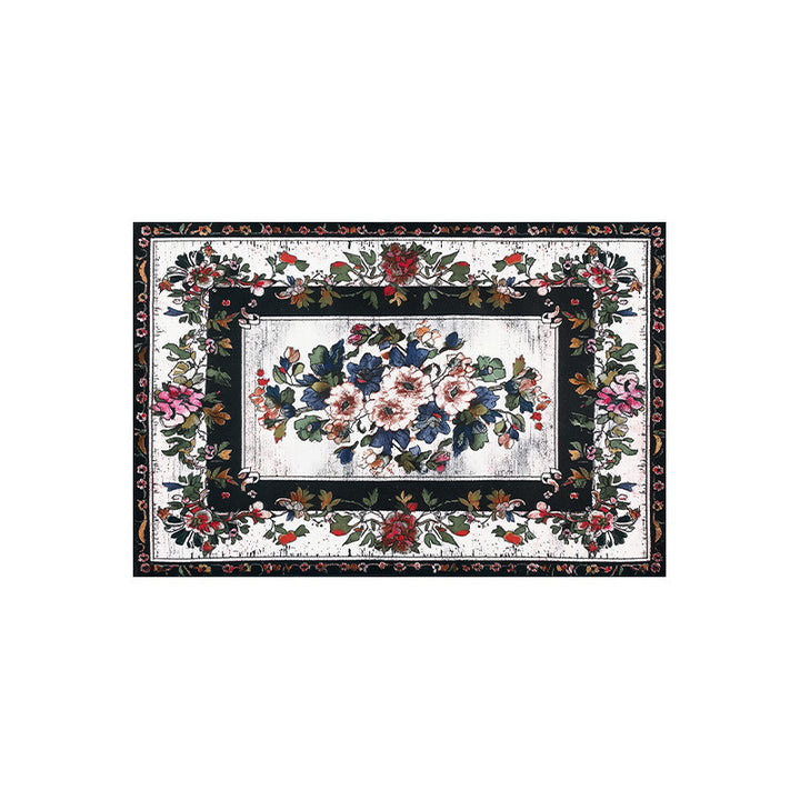 Floral Pattern Decorative Mat Kalsten