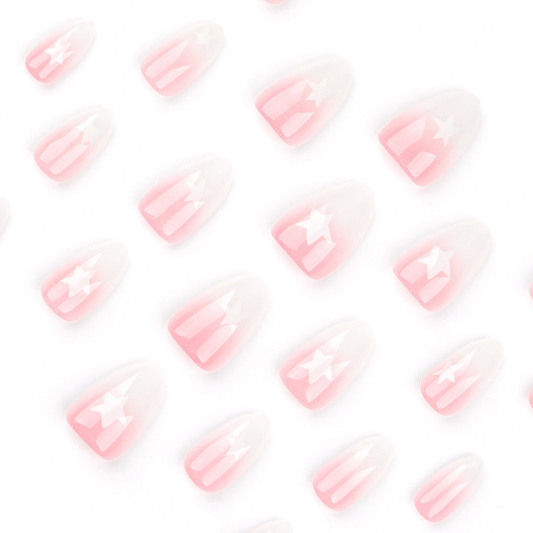 Artful Nail Art with Star Motif Kalsten