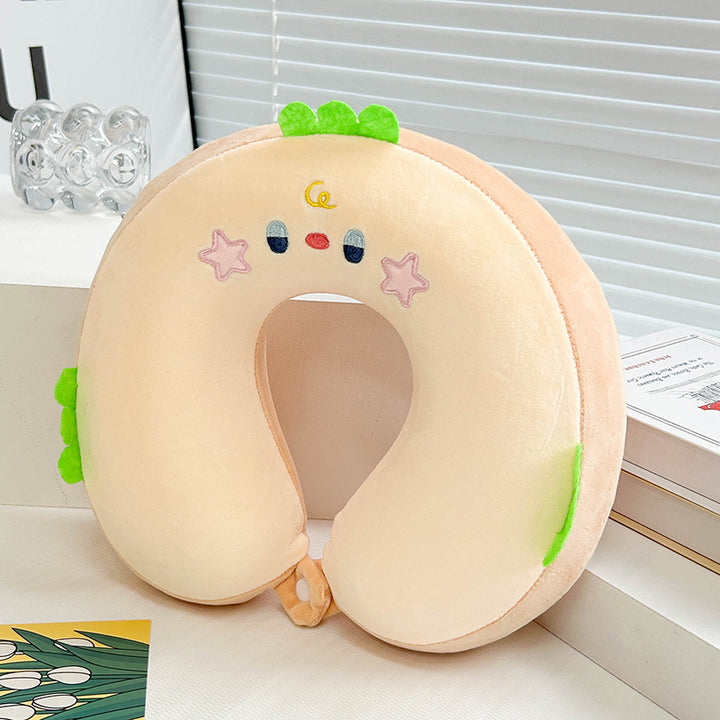 Women Neck Support Pillow with Artistic Animal Design Kalsten