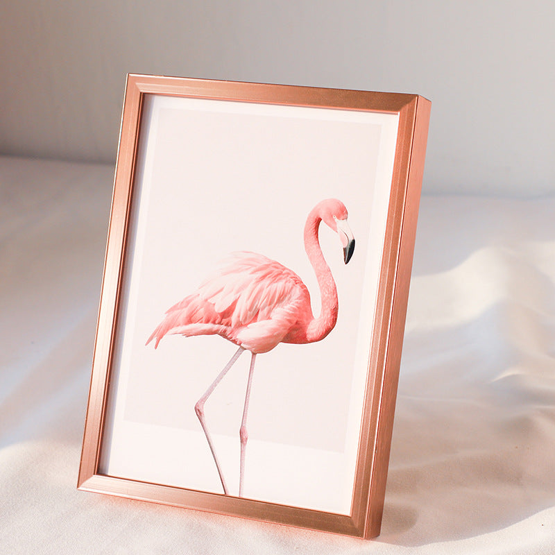 Decorative Rose Gold Picture Frame