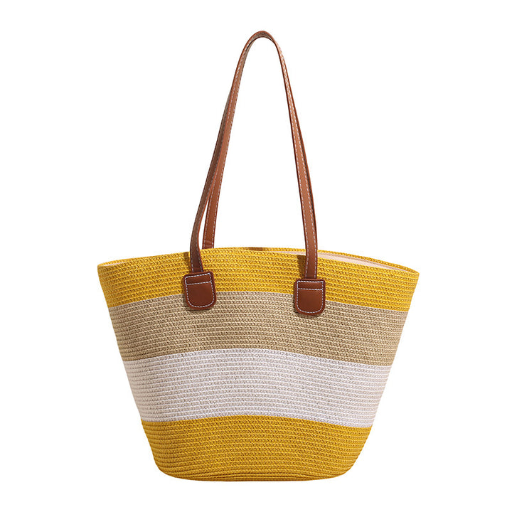 Eco-Friendly Woven Beach Tote Bag