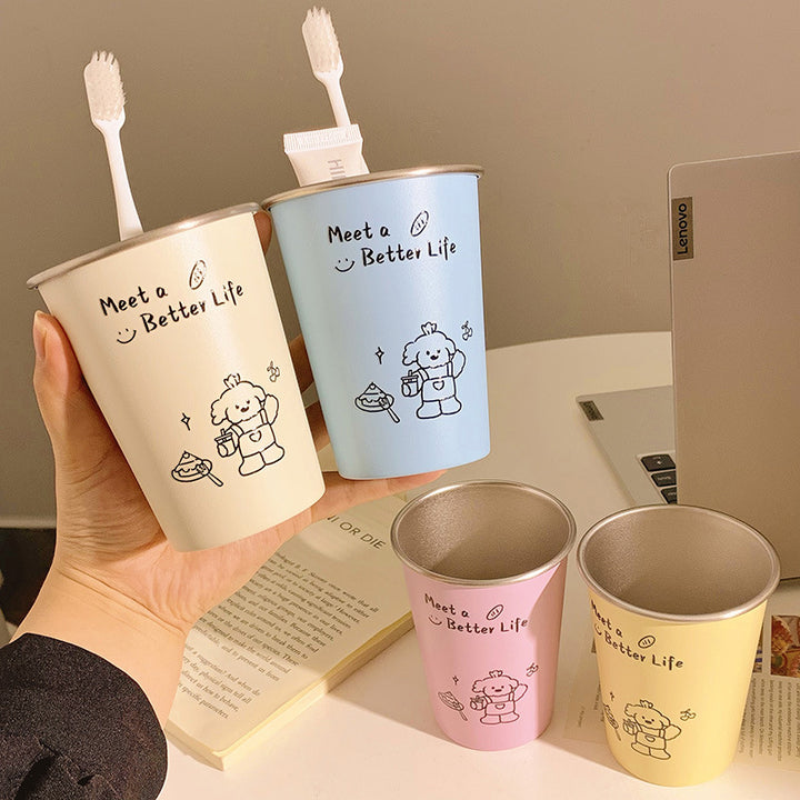 Ceramic mug with cheerful character design Kalsten
