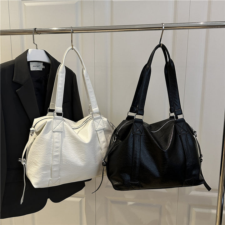 Luxurious Faux Leather Travel Tote Bag Kalsten
