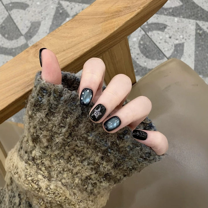 Night Sky Nail Art Extensions