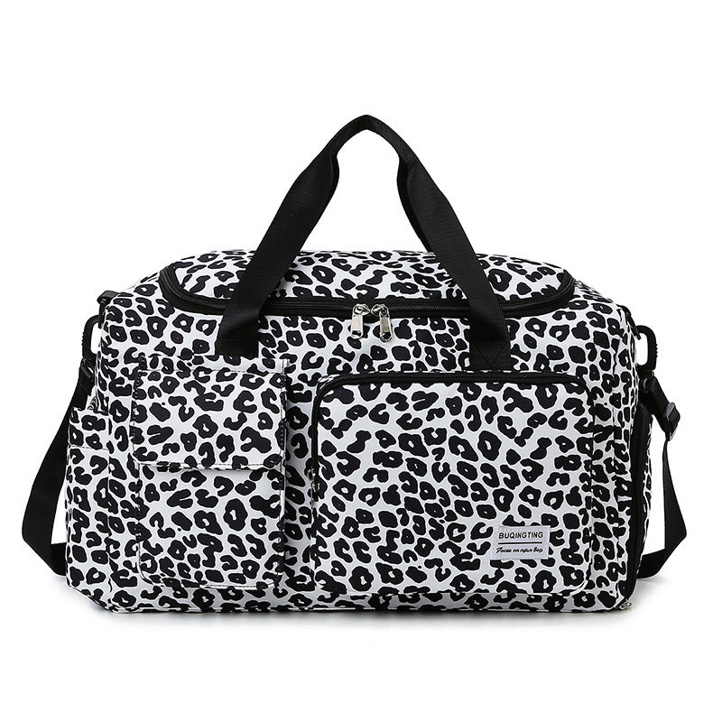 Stylish Zebra Print Travel Duffel Bag Kalsten