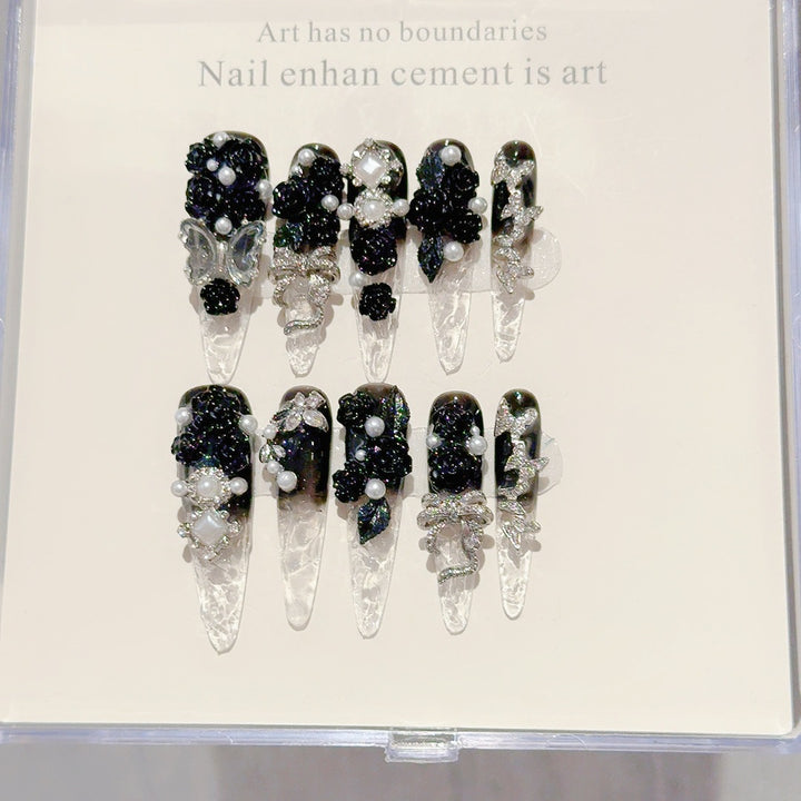 Decorative Acrylic Nail Set