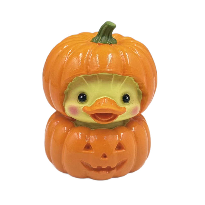 Funny rubber duck with berry pot cut Kalsten