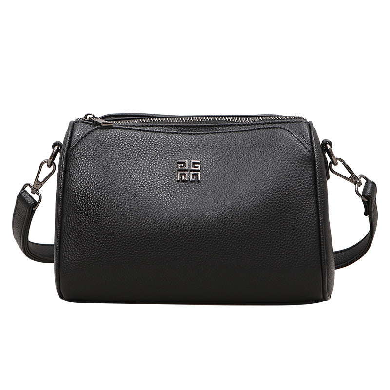 Chic Textured Handheld Crossbody Bag