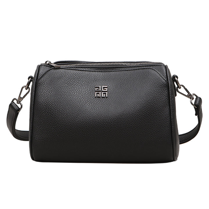Chic Textured Handheld Crossbody Bag