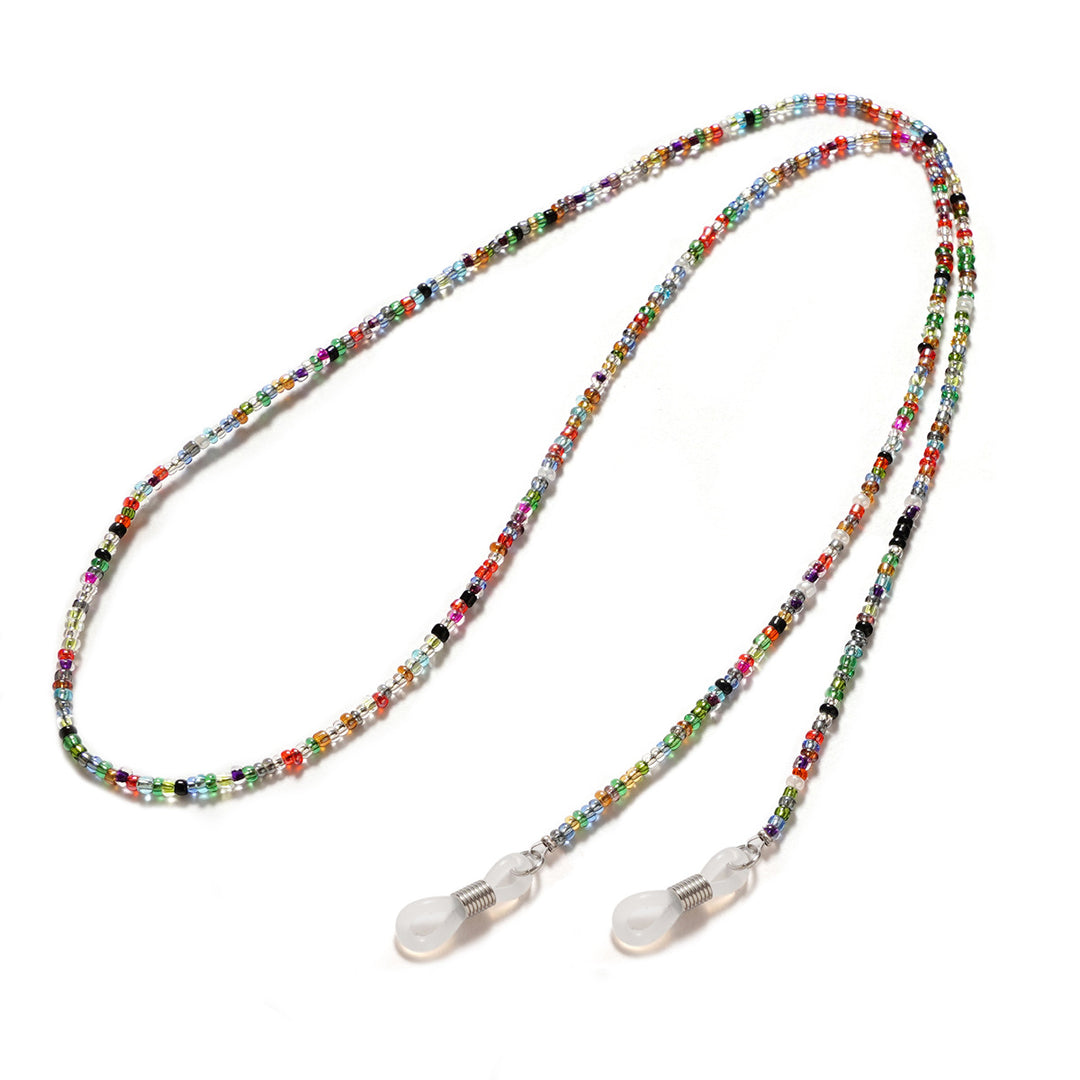 Multi-Colored Beaded Glasses Holder Chain kalsten