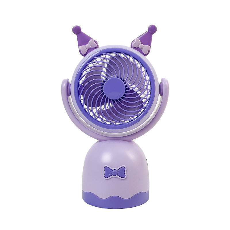 Ladies portable mini handheld fan with playful cat design Kalsten