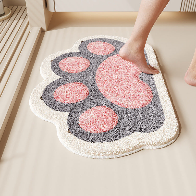 Cat Paw Shaped Floor Mat Kalsten