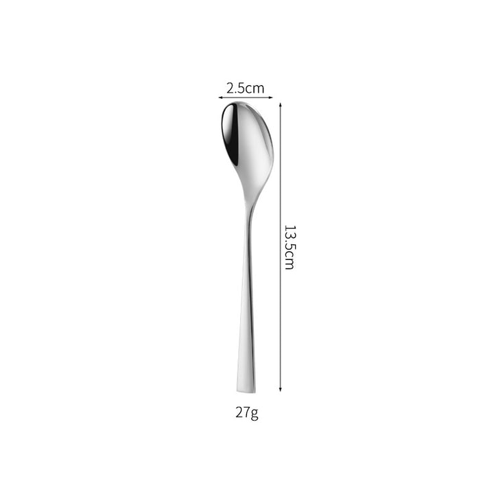 Elegant dessert knife with curved handle Kalsten