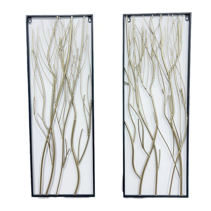 Modern Metal Wall Art Panels Kalsten