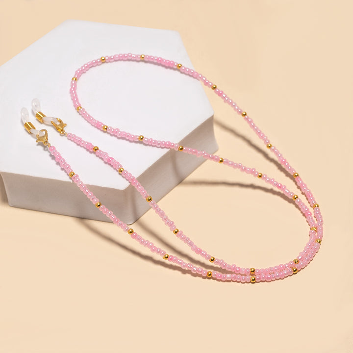 Double-Strand Beaded Eyewear Chain kalsten