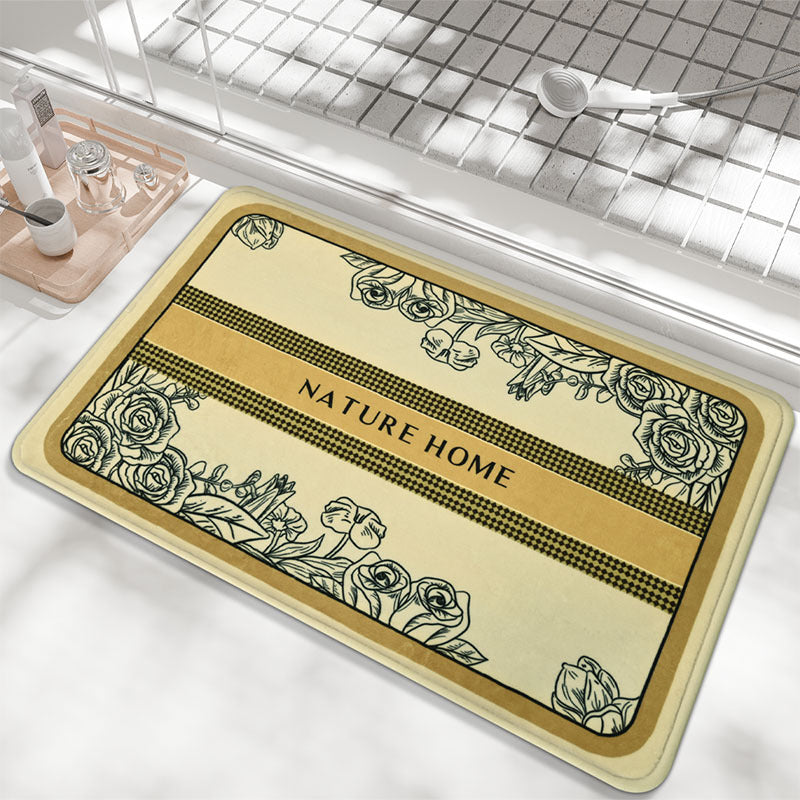 Artistic Landscape Bath Mat Kalsten