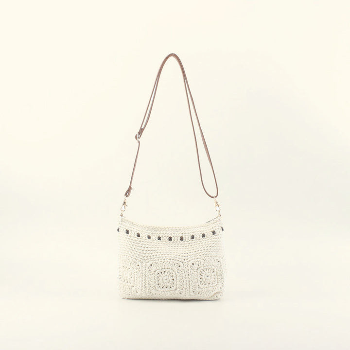 Crochet shoulder bag with stylish accents Kalsten
