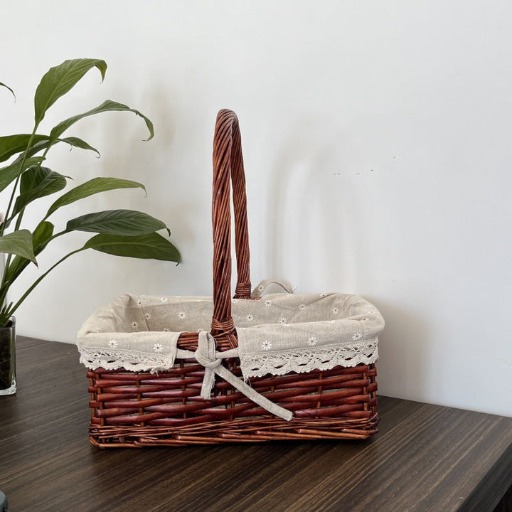 Decorative Woven Storage Basket Kalsten