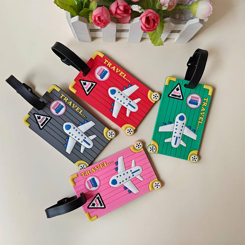 Unisex Travel-Themed Luggage Identifier Kalsten