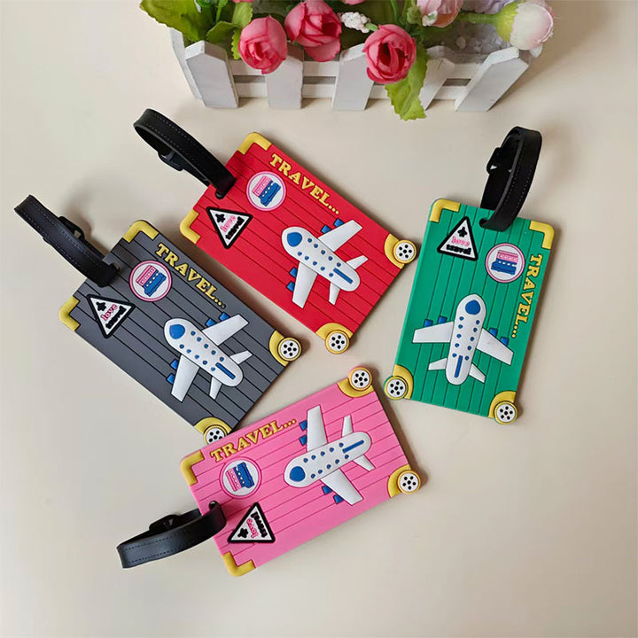 Unisex Travel-Themed Luggage Identifier Kalsten