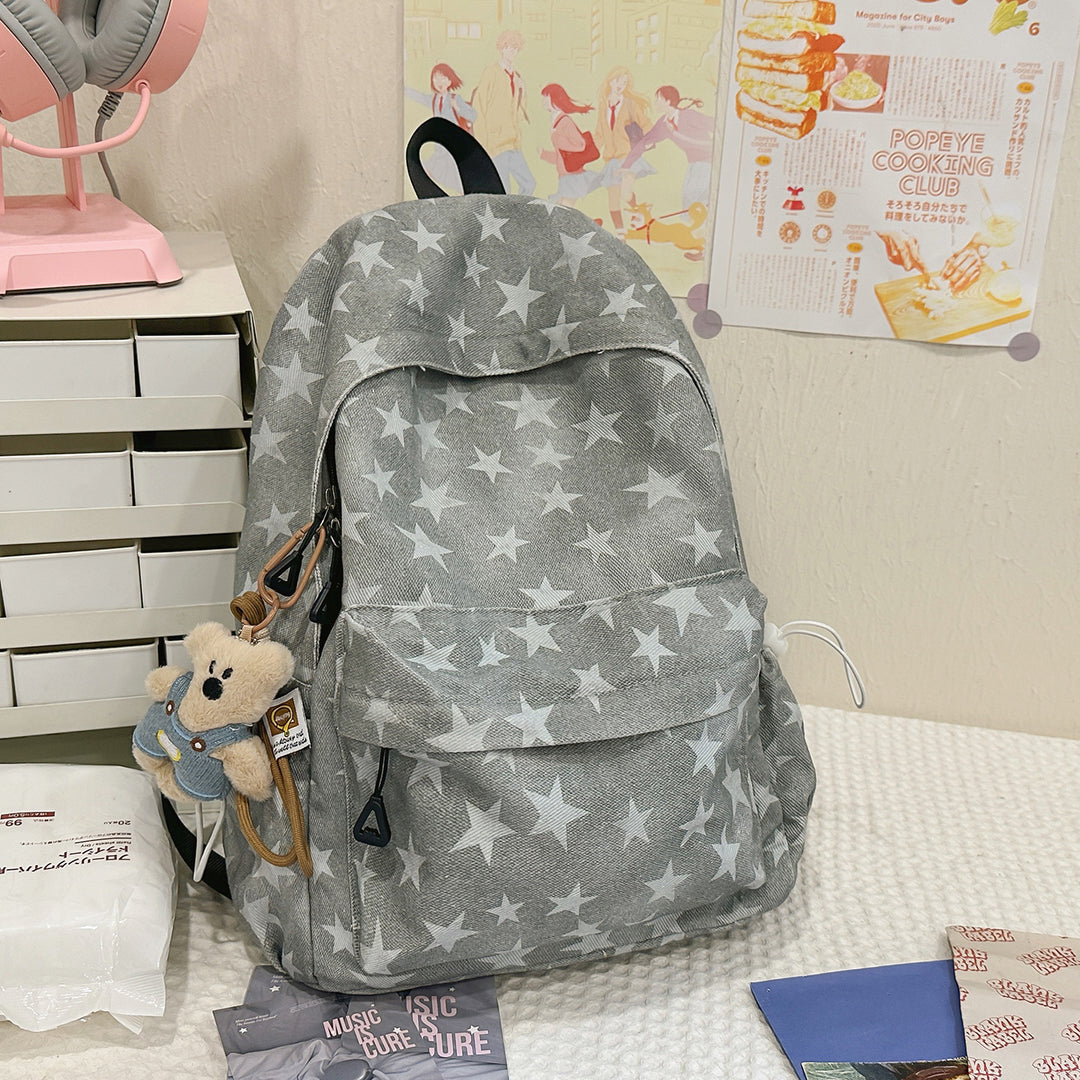 Star-Patterned Outdoor Backpack Kalsten