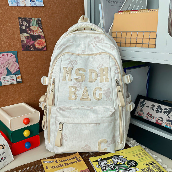 Stylish Embroidered Casual Backpack Kalsten 1791205709