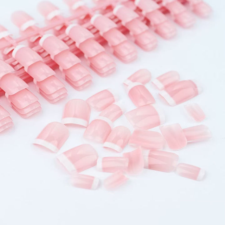 French Tip Press-On Nails Kalsten