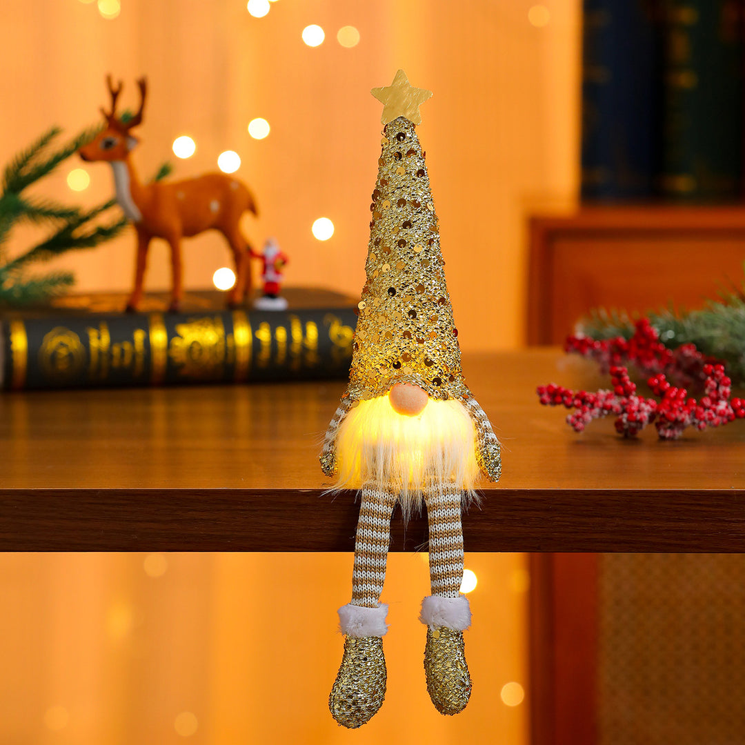LED Light-Up Holiday Gnome Decoration Kalsten