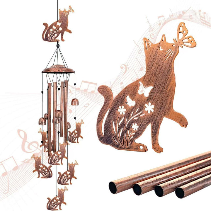 Decorative Wind Chime with Dachshund Design Kalsten